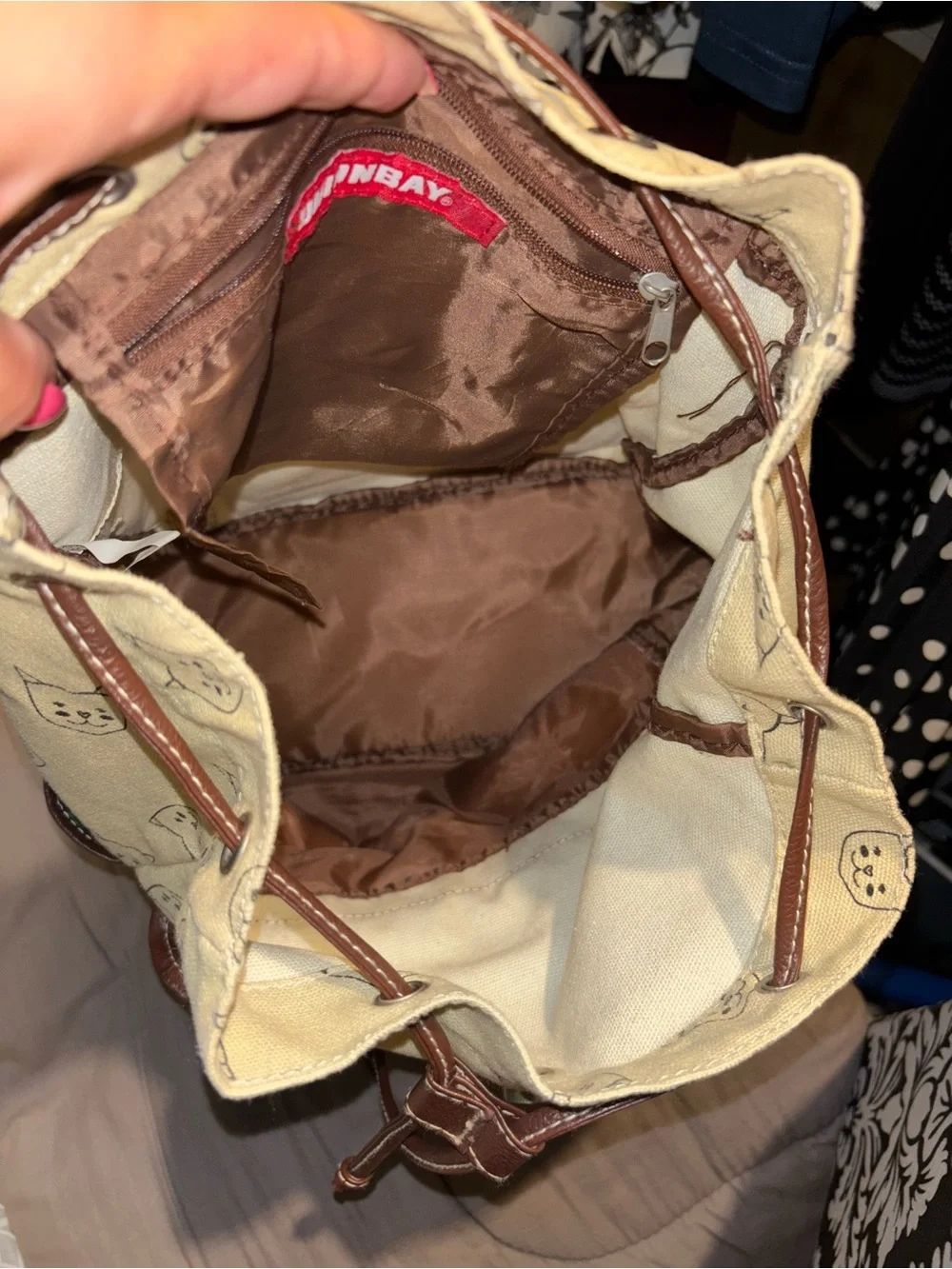 UNIONBAY canvas backpack